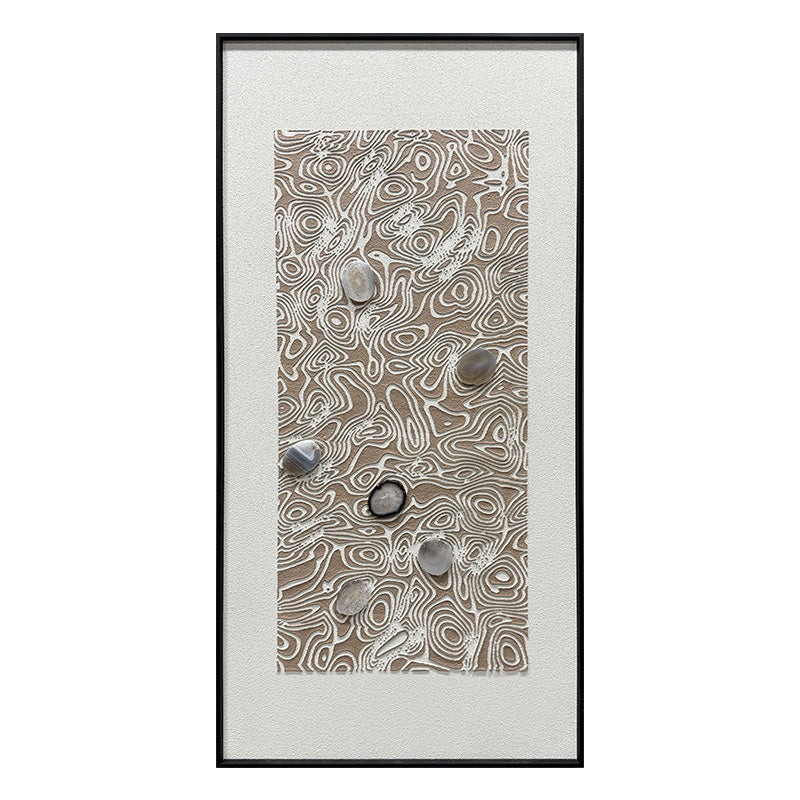 Luxury Heavy Impasto Wave Dimensional Wall Art