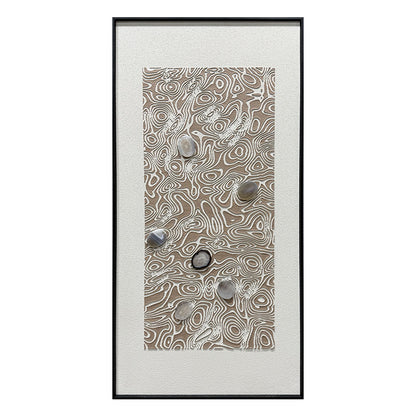 Luxury Heavy Impasto Wave Dimensional Wall Art