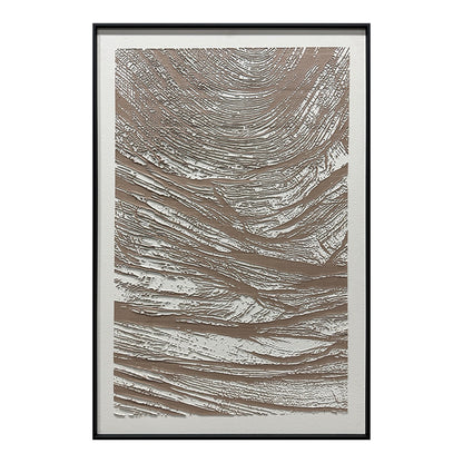 Abstract Earth Tone Organic Textured Wall Art
