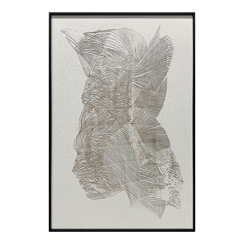 Abstract Earth Tone Organic Textured Wall Art