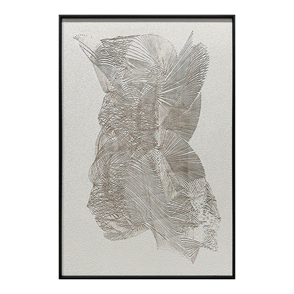 Abstract Earth Tone Organic Textured Wall Art