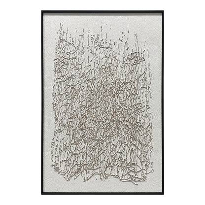 Abstract Earth Tone Organic Textured Wall Art