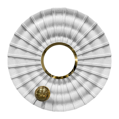 Powder Blue Ring Mirror Wall Art