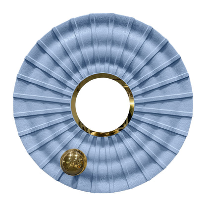 Powder Blue Ring Mirror Wall Art
