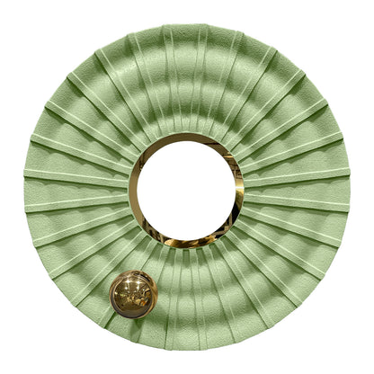 Powder Blue Ring Mirror Wall Art