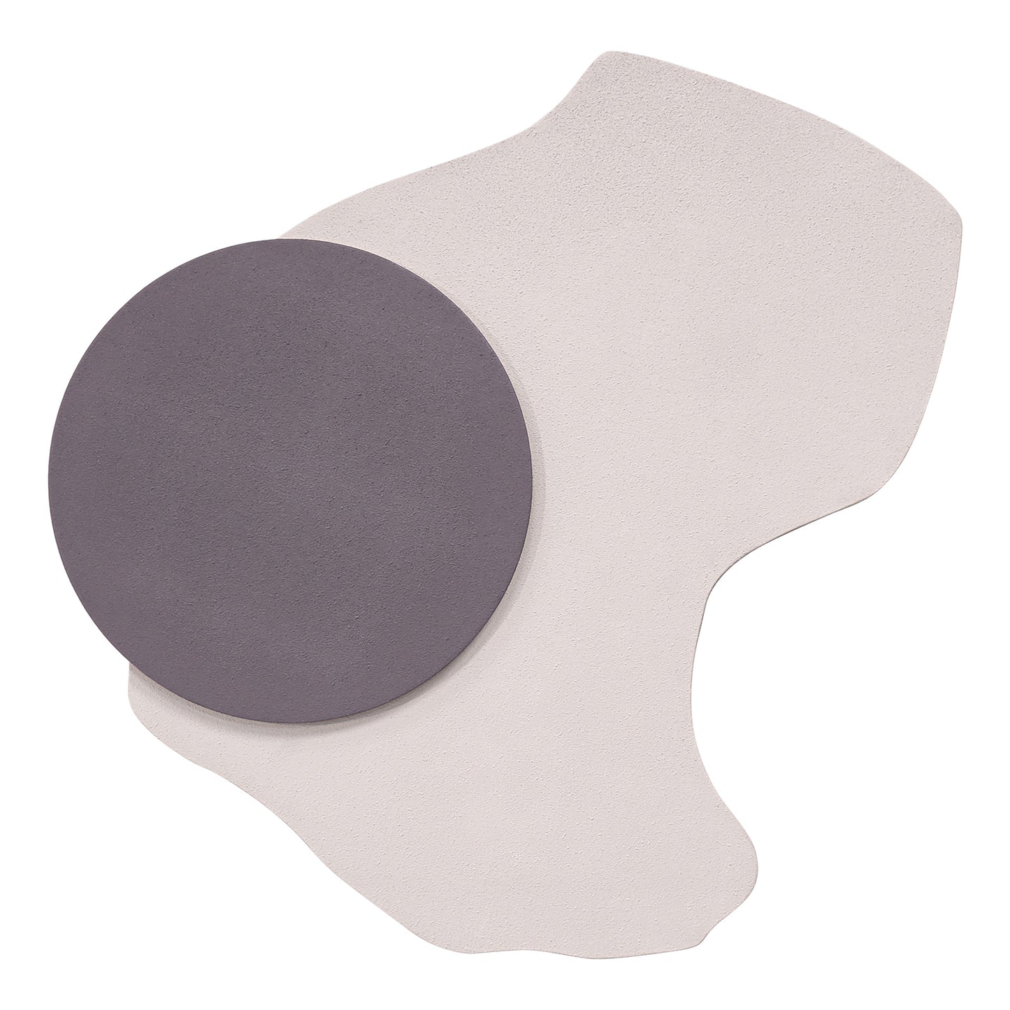 Mustard Ivory Layered Circle Wall Art