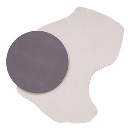 Mustard Ivory Layered Circle Wall Art