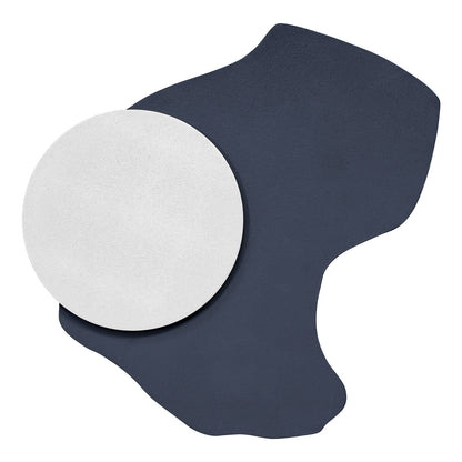 Mustard Ivory Layered Circle Wall Art
