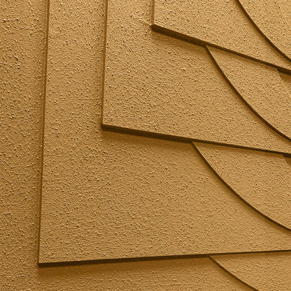 Terracotta Geometry Carved Wall Panel