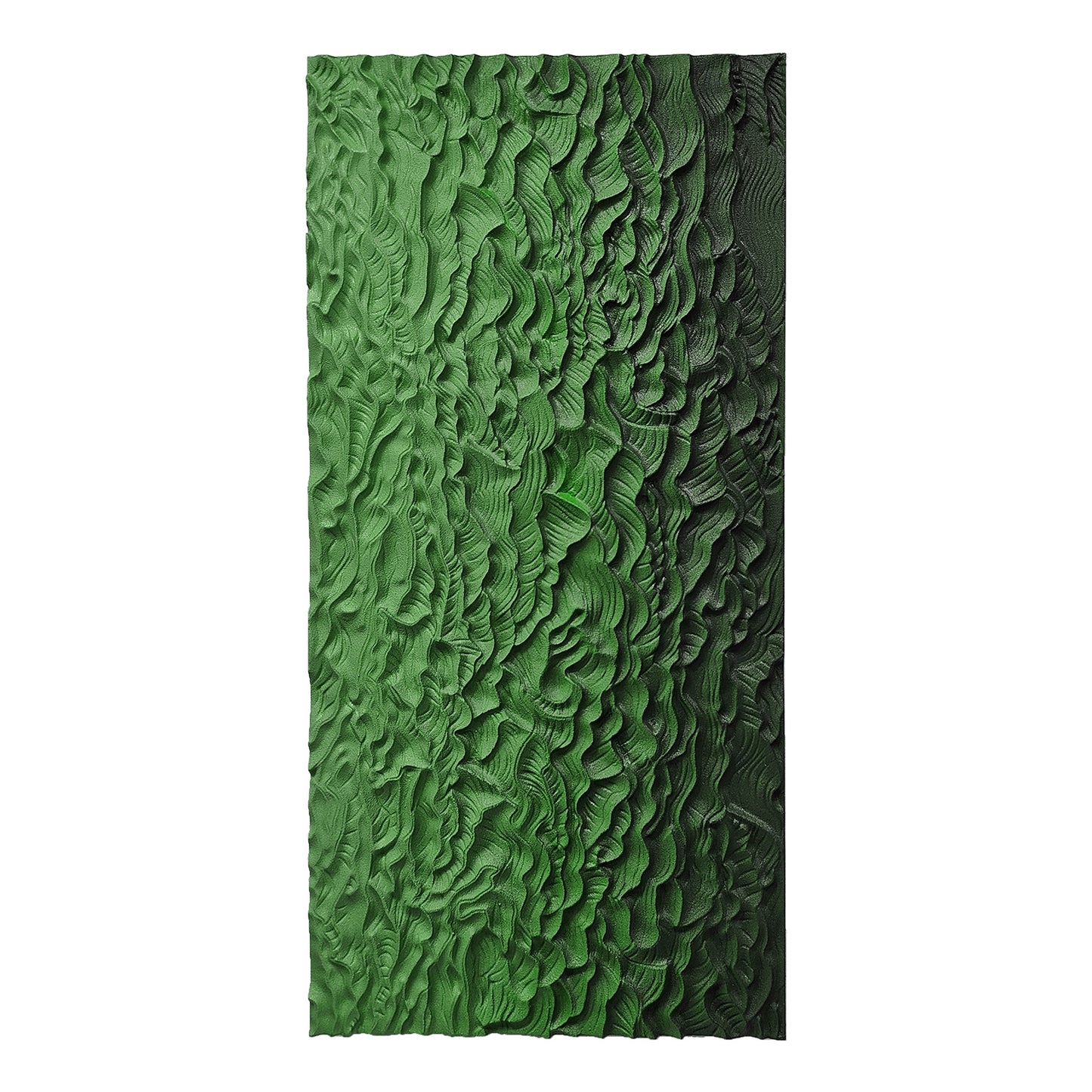 Deep Teal Rain Textured Wall Panel