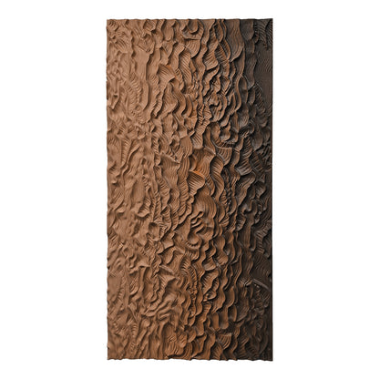 Deep Teal Rain Textured Wall Panel