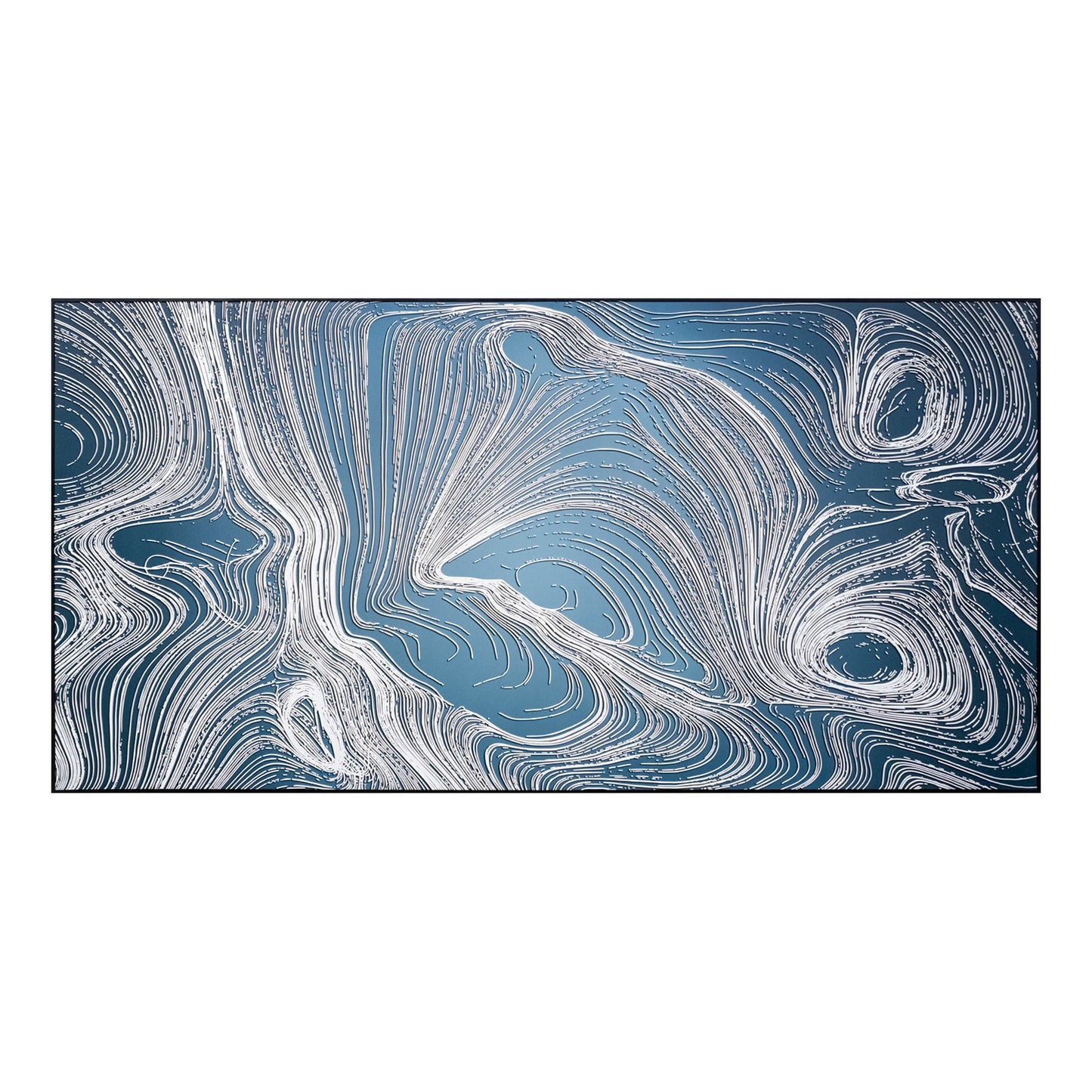 Golden Timber Grain Relief Wall Art