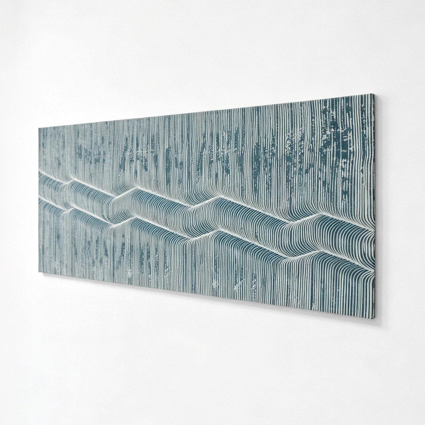 Silver Horizon Textured Wall Panel