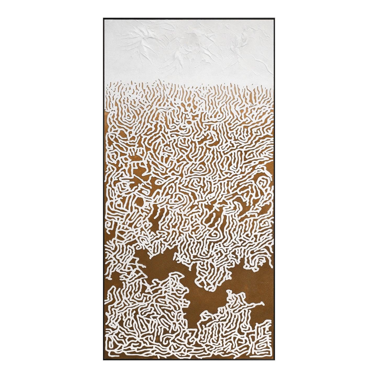 Cascading Coast Textured Wall Art