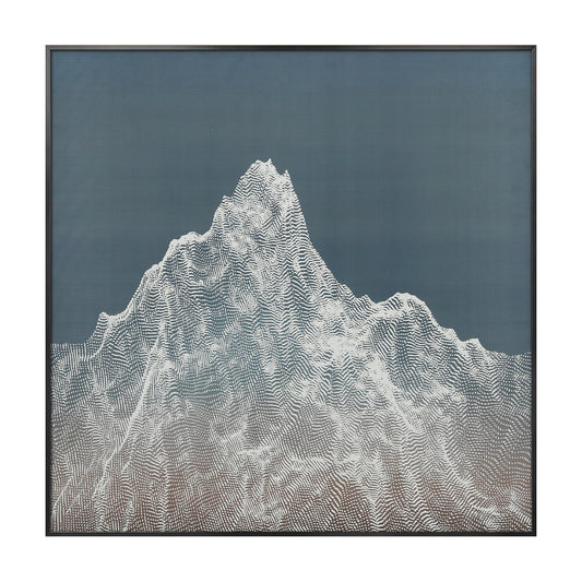 Silver Mountain Peak Wall Relief