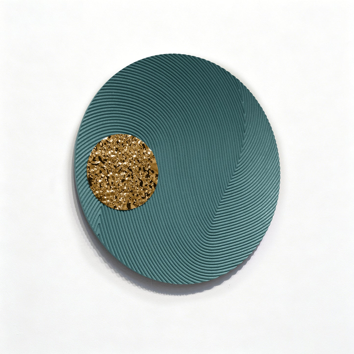 Forest Line Round Wall Art