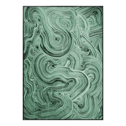 Gray Marble Current Relief Wall Art