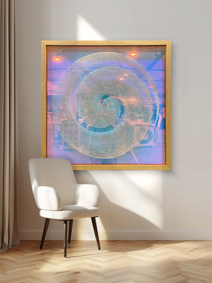 Wabi-Sabi Minimalist 3D Relief Wall Art - Clay Textured Canvas