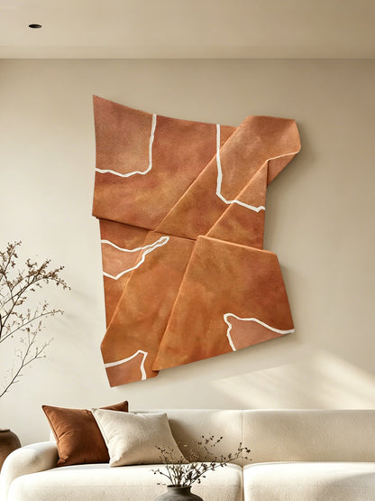 Terracotta Fragment Sandstone Wall Art