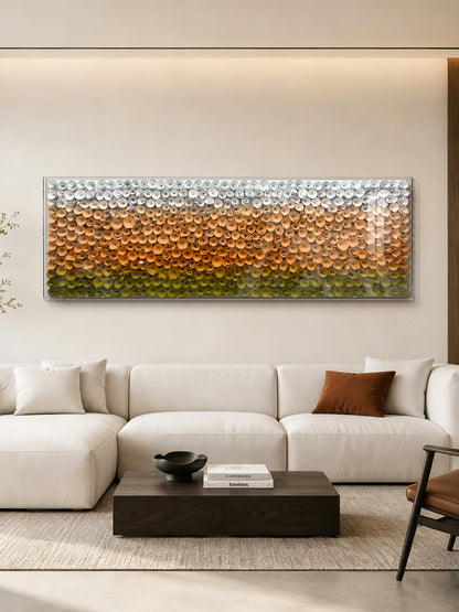 Blue Bloom Wood Flower Wall Decor