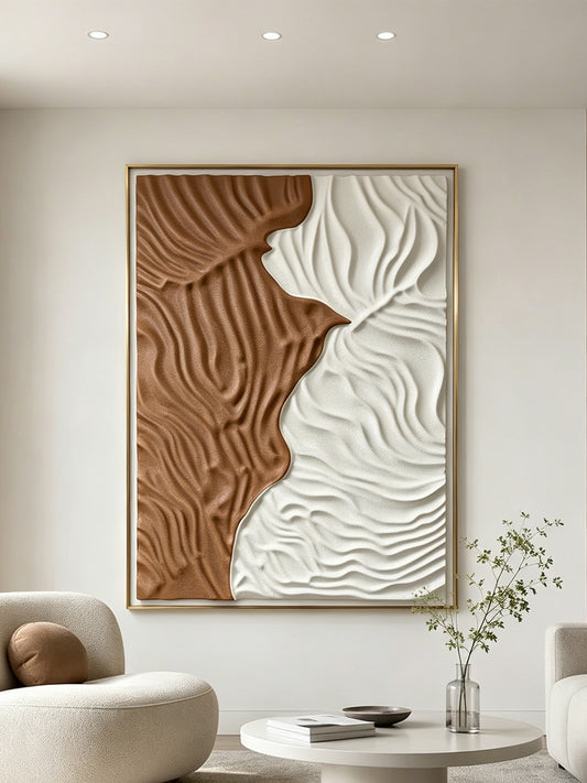Terracotta Ivory Twin Current Art