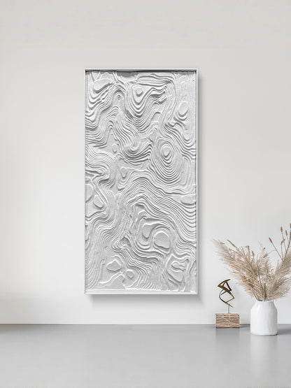 Architectural Sculpted Terrain Relief Feature Mural